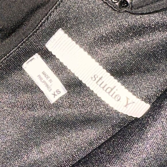 Studio Y Tight Mini Club Dress, Scooped Neckline, XS - Picture 10 of 10